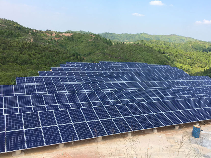 贛縣寧都地面村級光伏電站